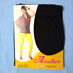 cotton leggings for women black