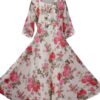 Elegant Fancy Women's Kurti 2-Piece Set–Kurti with Shawl