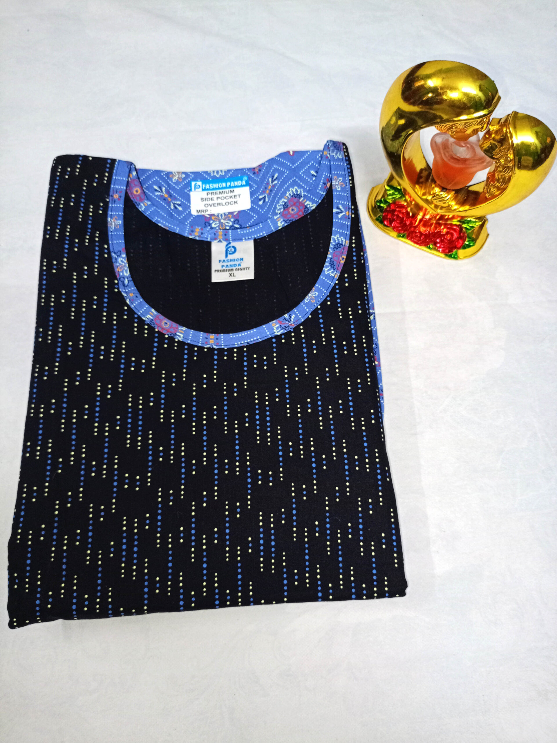 Premium Cotton Frock Nighty for Women
