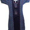 Cotton Stone Work Nighty for Women