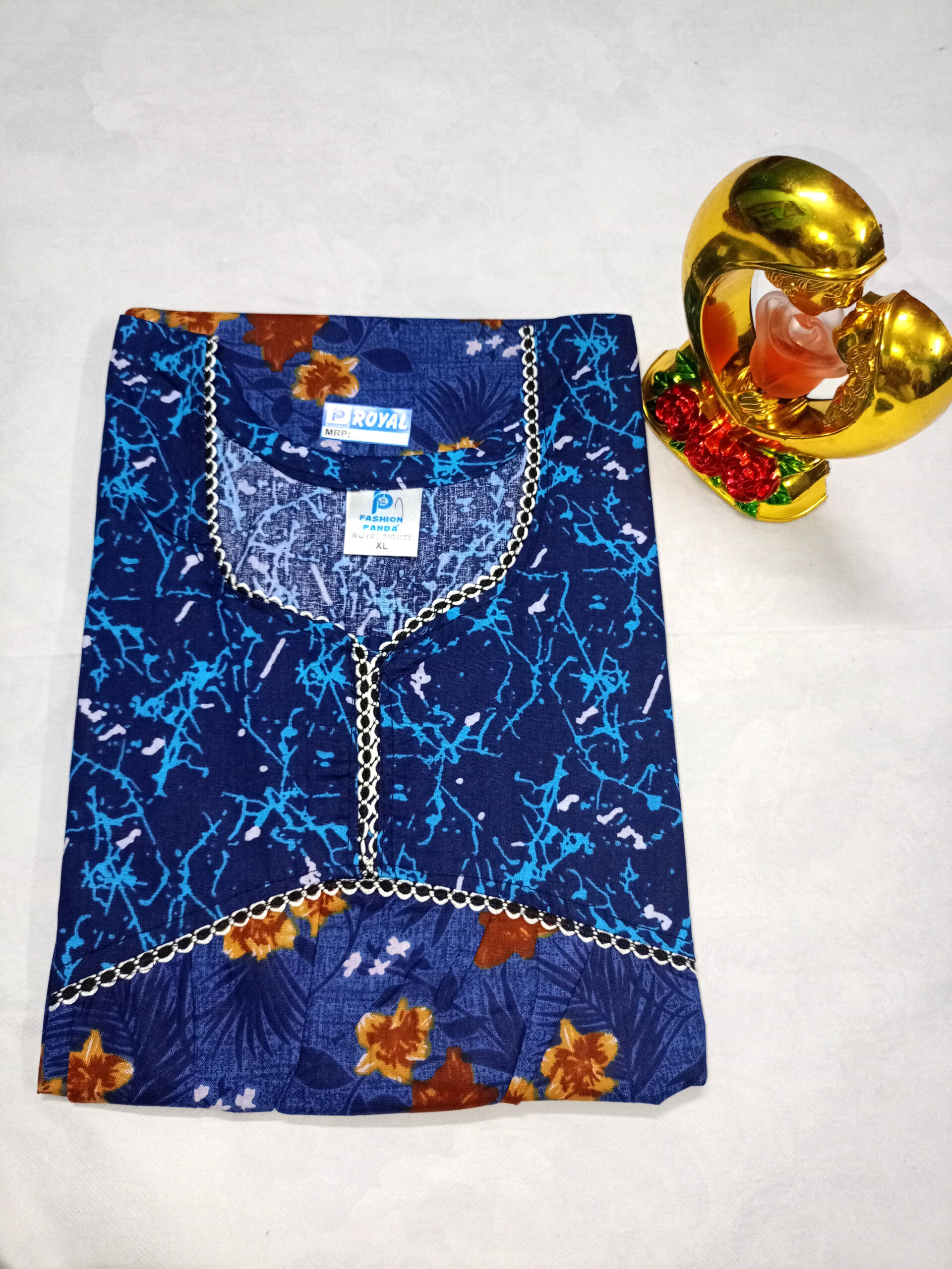 Cotton Aliya cut nighty for Women