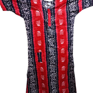 Cotton Nighty for Women with zip
