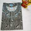 Cotton Nighty for Women with zip